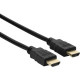 Accortec DVI-D/HDMI Audio/Video Cable - 3 ft DVI-D/HDMI A/V Cable for Desktop Computer, Notebook, Home Theater System, Audio/Video Device - First End: 1 x DVI-D Male Digital Video - Second End: 1 x HDMI Male Digital Audio/Video - Gold Plated Connector - 3
