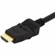 Startech.Com 6 ft 180&deg; Rotating High Speed HDMI&reg; Cable - HDMI - M/M - HDMI - 6 ft - 1 x HDMI Male - 1 x HDMI Male - Gold-plated Connectors - Black - RoHS Compliance HDMIROTMM6