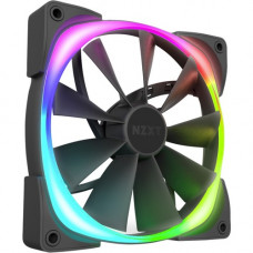 NZXT Aer RGB 2 HF-28140-B1 Cooling Fan - 1 x 140 mm - 91.2 CFM - 33 dB(A) Noise - Fluid Dynamic Bearing - 4-pin PWM - RGB LED - Plastic, Rubber - 6 Year Life HF-28140-B1