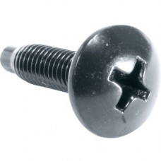 Middle Atlantic Products Premium Rack Screws - Rack Screw - Truss - Philips - Steel - Black - 1 Pack HG500