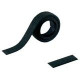 PANDUIT Hook and Loop Cable Tie - Black - TAA Compliance HLS-15R0