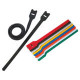 Panduit Tak-Ty Hook and Loop Cable Tie - Cable Tie - Yellow - 1 Pack - TAA Compliance HLT2I-X4
