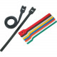 Panduit Hook & Loop Tie, Loop Style, 12.0"L (305mm), .50"W (12.7mm), Blue - Tie - Blue - 10 Pack - Polyethylene, Nylon - TAA Compliance HLT3I-X6