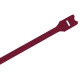 PANDUIT Hook and Loop Cable Ties - Cable Tie - Maroon - 10 Pack - TAA Compliance HLTP2I-X12