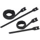 Panduit Tak-Ty Hook and Loop Cable Tie - Black - TAA Compliance HLTP3I-X0