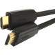 Bytecc HM14 HDMI High Speed Male to Male Cable with Ethernet - 75 ft HDMI A/V Cable for Audio/Video Device, TV - First End: 1 x HDMI Male Digital Audio/Video - Second End: 1 x HDMI Male Digital Audio/Video - Black HM14-75K