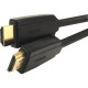 Bytecc HM14 HDMI High Speed Male to Male Cable with Ethernet - 15 ft HDMI A/V Cable for Audio/Video Device, TV - First End: 1 x HDMI Male Digital Audio/Video - Second End: 1 x HDMI Male Digital Audio/Video - Black HM14-15K