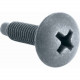 Middle Atlantic Products HM500 Premium Rack Screw - Rack Screw - 10 - 0.75" - Truss - Philips - Steel - Black - 500 / Pack HM500