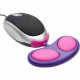 Ergoguys Mousebean Ergonomic Hand Rest, Violet/Cerise - Cerise, Violet - Stress Resistant HM68945