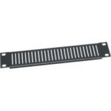 Middle Atlantic Products EVT 1U Vent Panel - Steel - Black - 1U Rack Height HR-EVT1