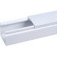 Panduit Cable Guide Wiring Duct - White - 6 Pack - Polyvinyl Chloride (PVC) - TAA Compliance HS2X2WH6NM
