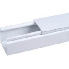 Panduit Cable Guide Wiring Duct - White - 6 Pack - Polyvinyl Chloride (PVC) - TAA Compliance HS3X4WH6NM