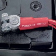 Panduit Cable Protector Heat Shrink Tube - Red - 5 Pack - Polyolefin - TAA Compliance HST0.4-48-5-2Y