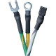 Panduit Cable Protector Heat Shrink Tube - Yellow, Green - 5 Pack - Polyolefin - TAA Compliance HSTT100-48-545