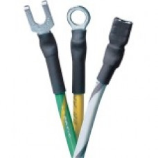 Panduit Cable Protector Heat Shrink Tube - Black - 25 Pack - Polyolefin HSTT25-48-Q