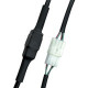 Panduit Cable Protector Heat Shrink Tube - Black - 5 Pack - Polyolefin HSTTRA75-48-5