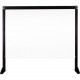 Apg Cash Drawer Guardiant Countertop Single Screen and Sneeze Guard, HSW32902, 32.25" x 29" Clear Plexiglass Acrylic With 6.5" Full Length Window and Mounting Hardware for Retail POS Checkouts - Aluminum, Clear Acrylic Plexiglass Shield 2.5