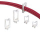 PANDUIT Horizontal Wire Saddle - Natural - 100 Pack - TAA Compliance HWS2819-C