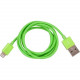 I/OMagic Lightning/USB Data Transfer Cable - 4 ft Lightning/USB Data Transfer Cable - USB - Lightning - MFI - Green I012U04LG