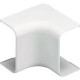 Panduit Corner - Corner Fitting - White - 20 Pack - Acrylonitrile Butadiene Styrene (ABS) - TAA Compliance ICF3WH-E