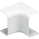 Panduit ICF5EI-E Cable Raceway Corner - Corner - Electric Ivory - 20 Pack - ABS Plastic - TAA Compliance ICF5EI-E