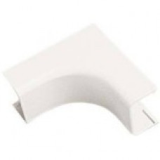 Panduit Cable Raceway Corner Fitting - White - 10 Pack - Acrylonitrile Butadiene Styrene (ABS) - TAA Compliance ICFC3WH-X