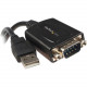 Startech.Com 1 Port Professional USB to RS-232 Serial Adapter Cable - COM Retention - Serial adapter - USB - RS-232 - black - 1 x Type A Male USB - 1 x DB-9 Male Serial - Black - RoHS, TAA Compliance ICUSB2321X