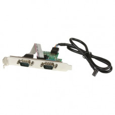 Startech.Com 24in Internal USB Motherboard Header to 2 Port Serial RS232 Adapter - DB-9 Male Serial - IDC Female Serial - 24 - RoHS, TAA Compliance ICUSB232INT2