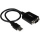 Startech.Com USB to Serial Adapter - Prolific PL-2303 - COM Port Retention - USB to RS232 Adapter Cable - USB Serial - DB-9 Male - RoHS, TAA Compliance ICUSB232PRO