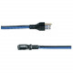 Middle Atlantic Products SignalSAFE IEC-24X20 Standard Power Cord - Blue IEC-24X20