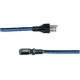 Middle Atlantic Products SignalSAFE IEC-6X100 Standard Power Cord - For Rack - Blue IEC-6X100