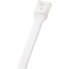 Panduit Cable Tie - Natural - 100 Pack - 50 lb Loop Tensile - Nylon 6.6 - TAA Compliance ILT2S-C