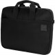 Incipio Technologies Incase Compass Brief Carrying Case (Briefcase) for Apple 15" MacBook, Notebook - Black - Flight Nylon, Faux Fur Interior, Plush Interior - Shoulder Strap - 10.7" Height x 15.3" Width x 1.5" Depth INCO300518-BLK