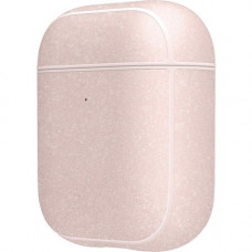 Incipio Technologies Incase Metallic Case Carrying Case Apple AirPods - Rose Quartz - Scuff Resistant, Scratch Resistant - Polyurethane, Polycarbonate Shell, Makrolon INOM100643-RSQ
