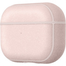 Incipio Technologies Incase Metallic Case Carrying Case Apple AirPods Pro - Rose Quartz - Scuff Resistant, Scratch Resistant, Stain Resistant, Abrasion Resistant, Impact Resistance, Fray Resistant - Polyurethane, Polycarbonate Shell - Textured - 1" H