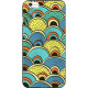 CENTON OTM Classic Prints Black Phone Case, Tahitian Peacock - iPhone 6 Plus - For iPhone 6 Plus - Tahitian Peacock - Black - Wear Resistant, Tear Resistant IP6PV1BM-TAH-01