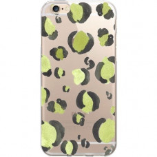 CENTON OTM Artist Prints Clear Phone Case, Spotted Chartreuse - For iPhone 6 Plus, iPhone 6S Plus - Spotted Chartreuse - Clear - Tear Resistant, Wear Resistant IP6PV1CLR-ART-01