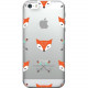 CENTON OTM Hipster Prints Clear Phone Case, Mr. Fox - For iPhone 6 Plus, iPhone 6S Plus - Mr. Fox - Clear IP6PV1CLR-HIP-00