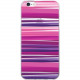 CENTON OTM Classic Prints Clear Phone Case, Purple Stripes - For iPhone 6, iPhone 6S Plus - Purple Stripes IP6V1CLR-CLS-01