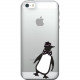 CENTON OTM Critter Prints Clear Phone Case, Penguin - For iPhone 6, iPhone 6S Plus - Penguin IP6V1CLR-CRIT-02
