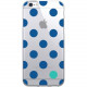 CENTON OTM Classic Prints Clear Phone Case, Dotty Gone Blue - iPhone 6/6S - For iPhone 6, iPhone 6S - Dotty Gone Blue - Clear - Wear Resistant, Tear Resistant IP6V1CLR-DOT-01