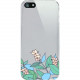 CENTON OTM Floral Prints Clear Phone Case, Pastel - For iPhone 6S Plus, iPhone 6 - Pastel IP6V1CLR-FLR-02