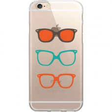 CENTON OTM iPhone 6 Clear Case Hipster Collection, Shades - For Apple iPhone 6 Smartphone - Shades - Clear IP6V1CLR-HIP-06