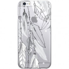 CENTON OTM iPhone 6 Clear Case Hipster Collection, Grey Dream Catcher - iPhone 6 - Clear - Grey Dream Catcher IP6V1CLR-HIP-10