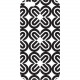 CENTON OTM iPhone 6 White Glossy Case Black/White Collection, Mirrors - For iPhone - Black/White Mirrors - Glossy IP6V1WG-BOW-01