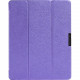 I-Blason i-Folio Carrying Case (Folio) iPad Air - Purple - Shock Resistant, Drop Resistant, Bump Resistant, Slip Resistant, Scratch Resistant - Polyurethane Leather, Faux Leather IPAD5-3F-PURPLE