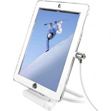 Compulocks iPad Lock & Security Cover with Rotating Stand - Up to 9.7" Screen Support - Plastic - White - TAA Compliance IPADAIRRSWB