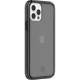 Griffin Technology Incipio Slim - Back cover for cell phone - translucent black - for Apple iPhone 12, 12 Pro IPH-1887-BLK