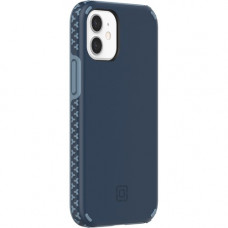 Incipio Grip for iPhone 12 mini - For Apple iPhone 12 mini Smartphone - Insignia Blue - Drop Resistant, Impact Resistant, Scratch Resistant, Slip Resistant, Crack Resistant, Bacterial Resistant, Discoloration Resistant, Fungus Resistant, Damage Resistant 