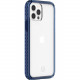Incipio Grip for iPhone 12 & iPhone 12 Pro - For Apple iPhone 12, iPhone 12 Pro Smartphone - Clear, Blue Classic - Drop Resistant, Impact Resistant, Scratch Resistant, Discoloration Resistant, Bacterial Resistant, Damage Resistant, Fungus Resistant, S